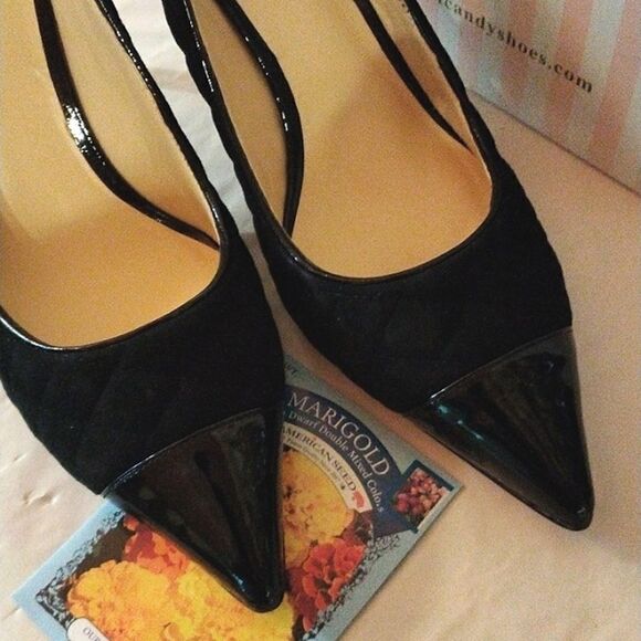 Footcandy Quilted and Patent Heels - Picture 4 of 11